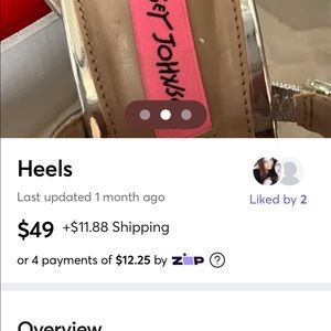 Sling back stiletto evening shoes